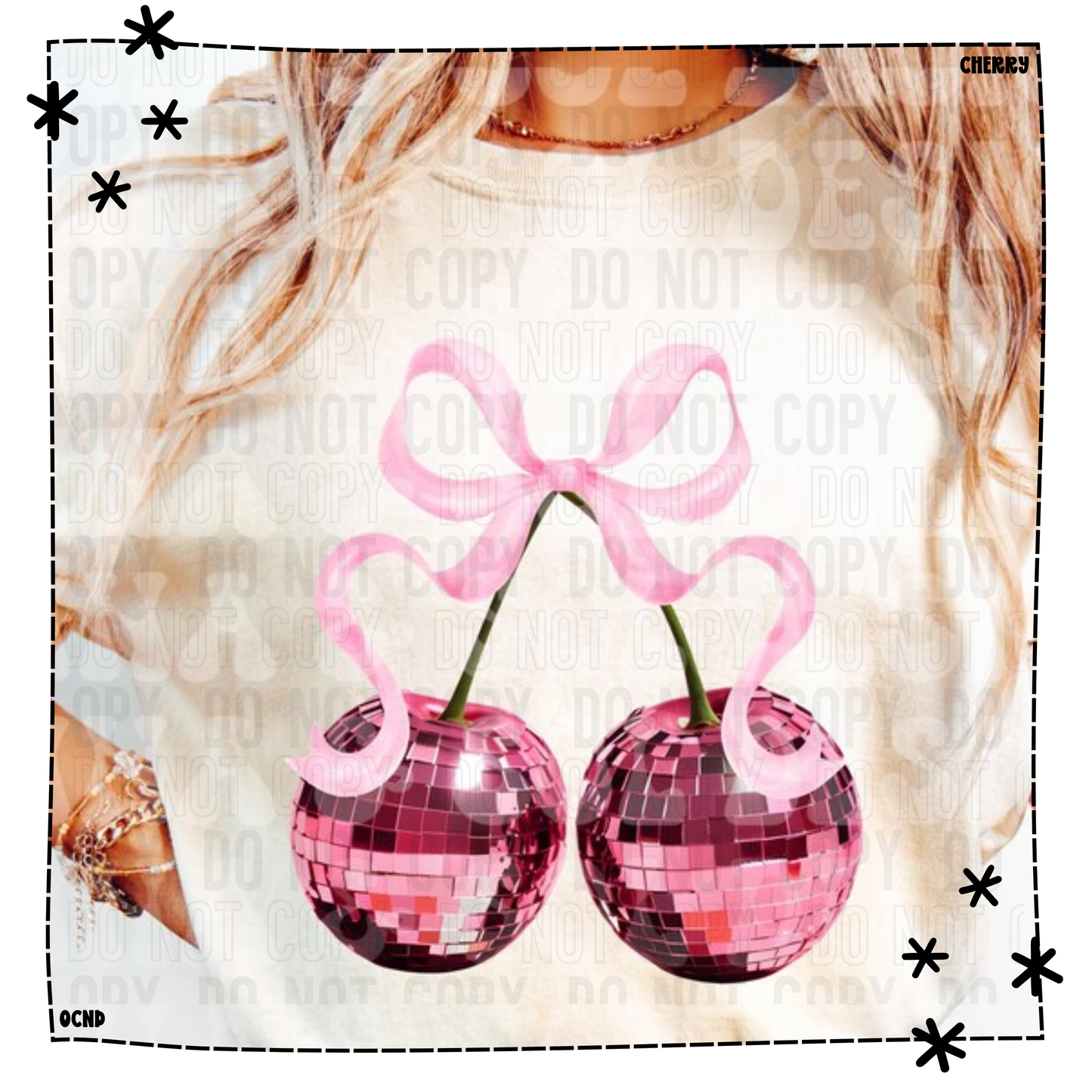 Cherry Disco Bows