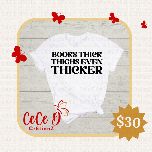 Books Thick Tee