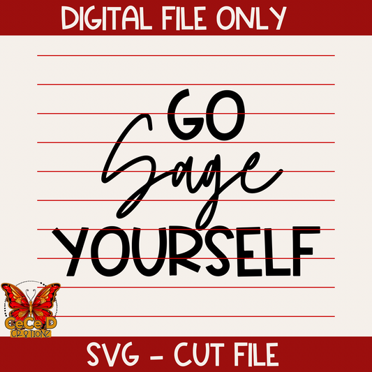 Go Sage Yourself SVG