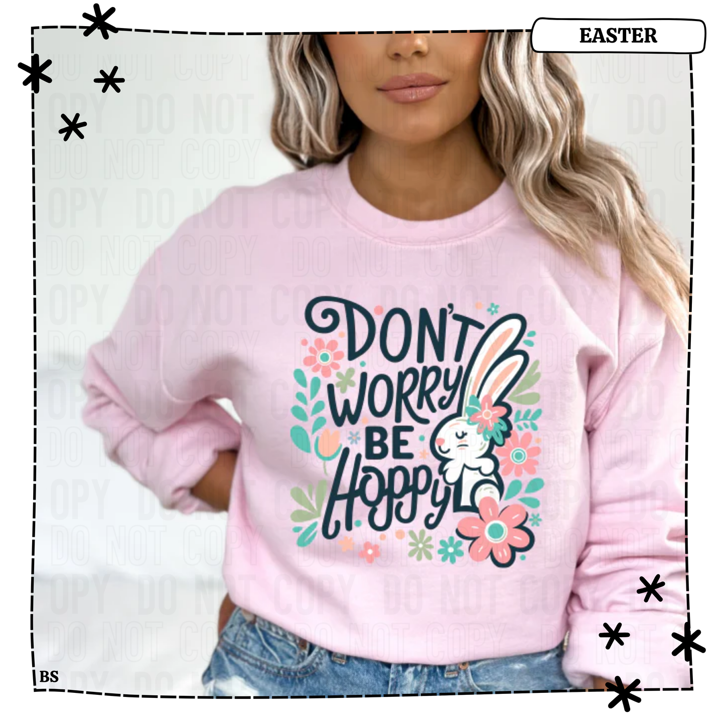 Full Color Don't worry Be Hoopy
