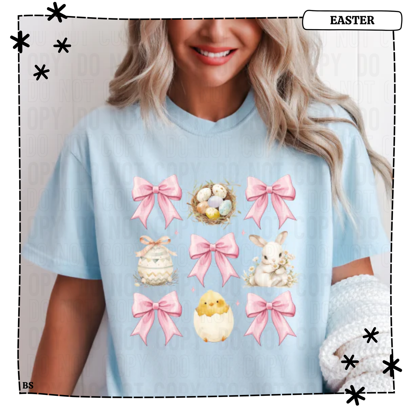 Happy Easter Coquette Collage