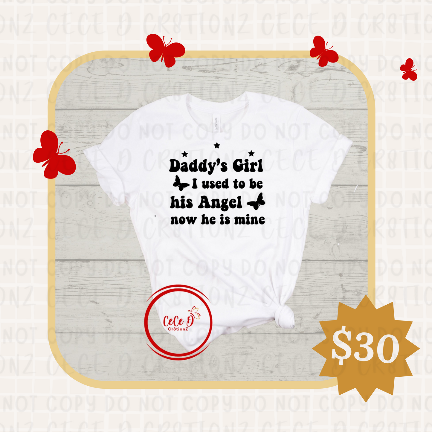 Daddy’s Little Girl Tee