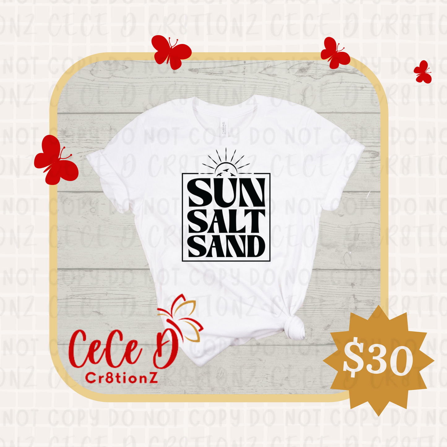 Sun Salt Sand Tee