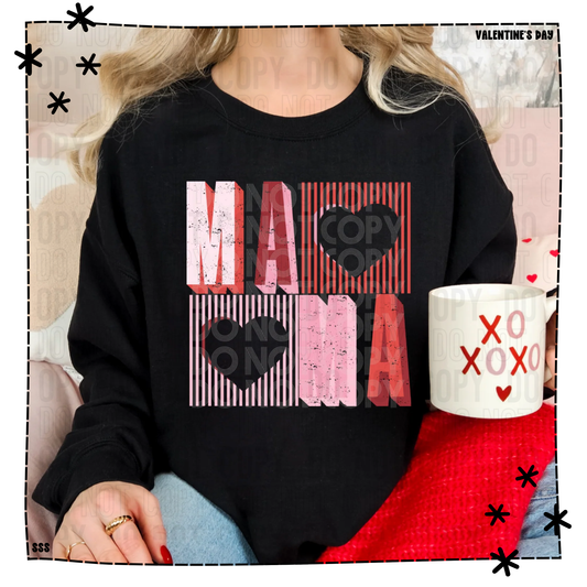 Mama Tall Lined Squares