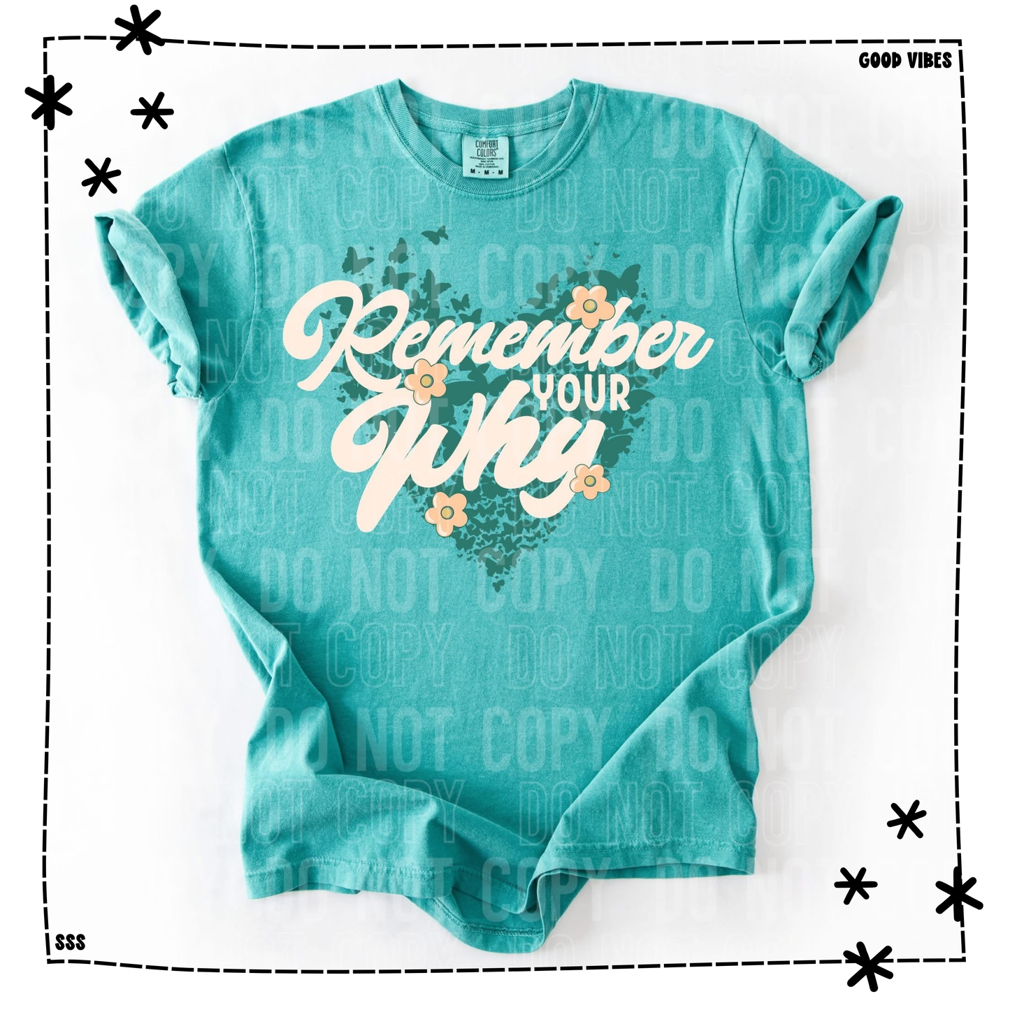 Remember Your Why Butterfly