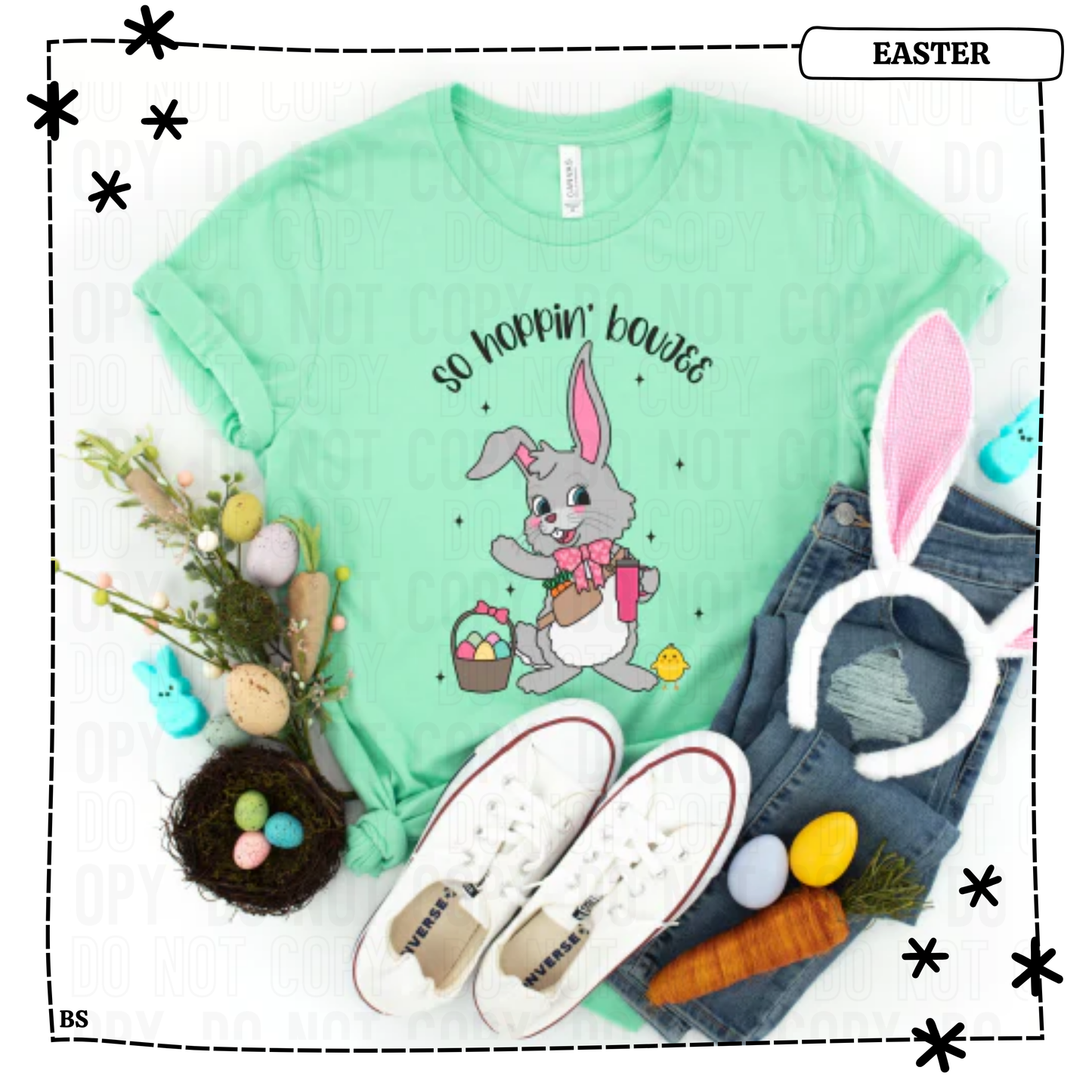 So Hoppin Boujee Easter Bunny
