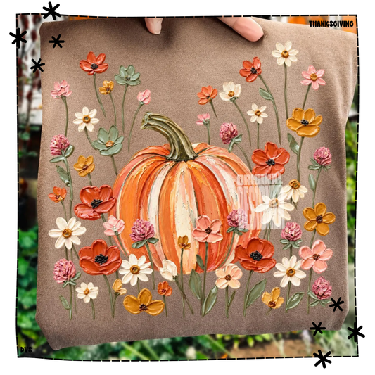 Wildflower Pumpkin