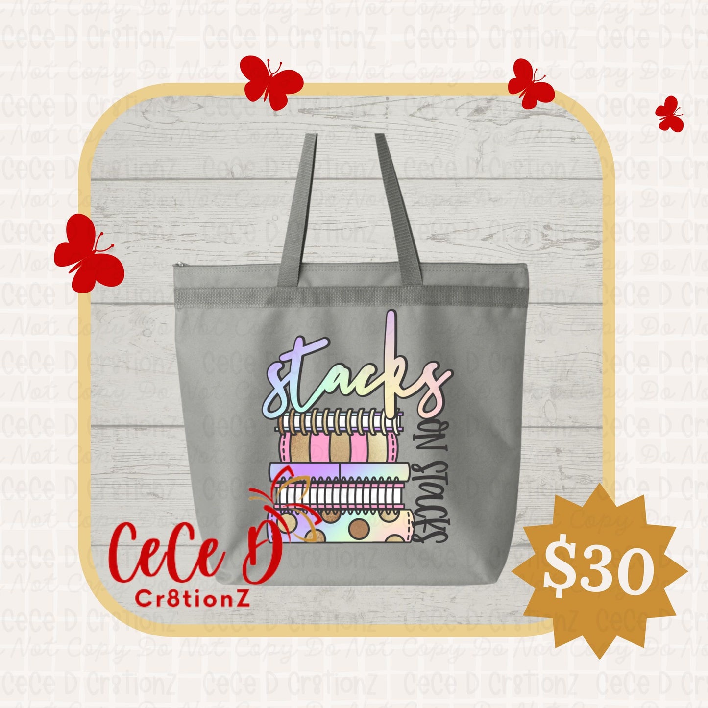 Stacks on Stacks Tote