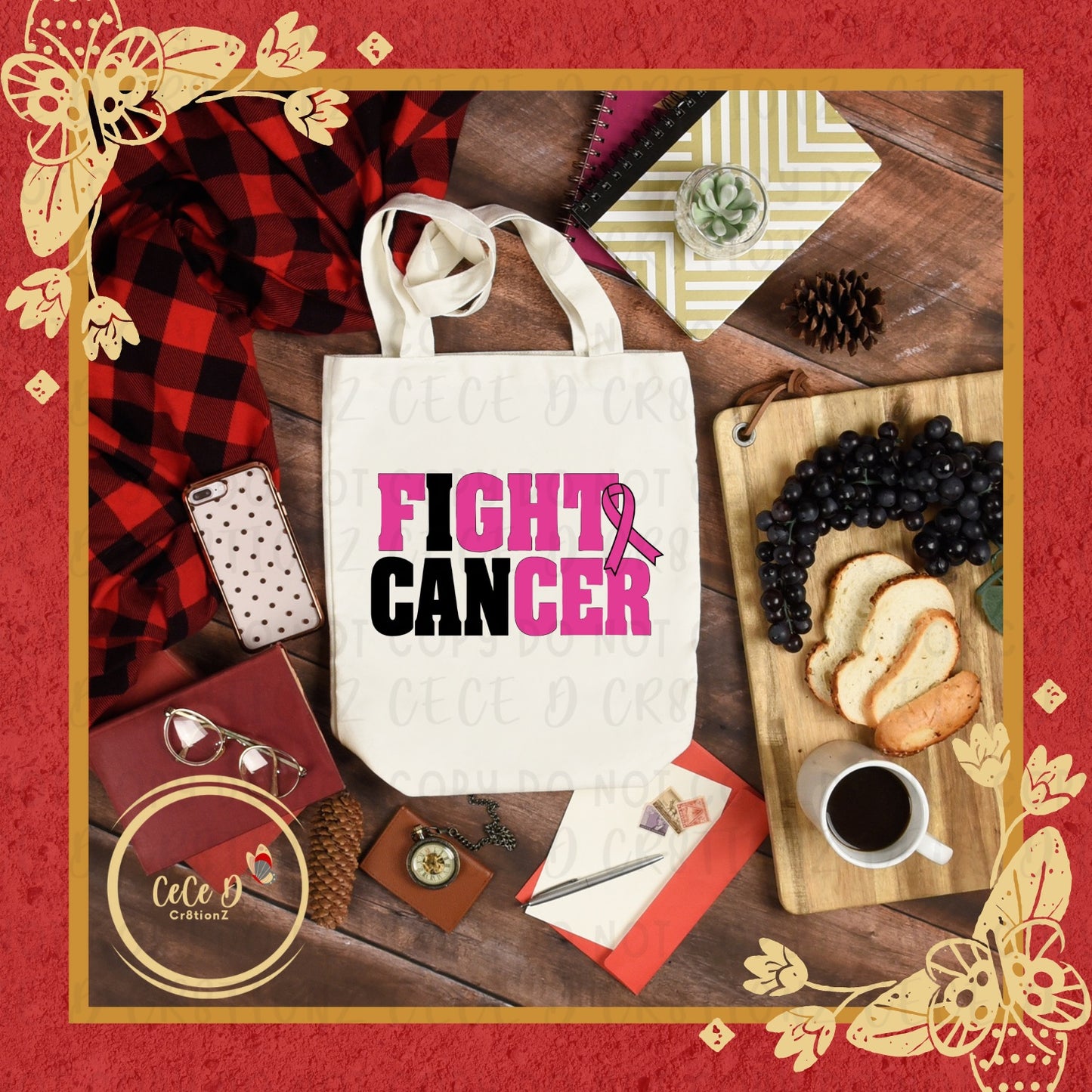 Fight Cancer Tote