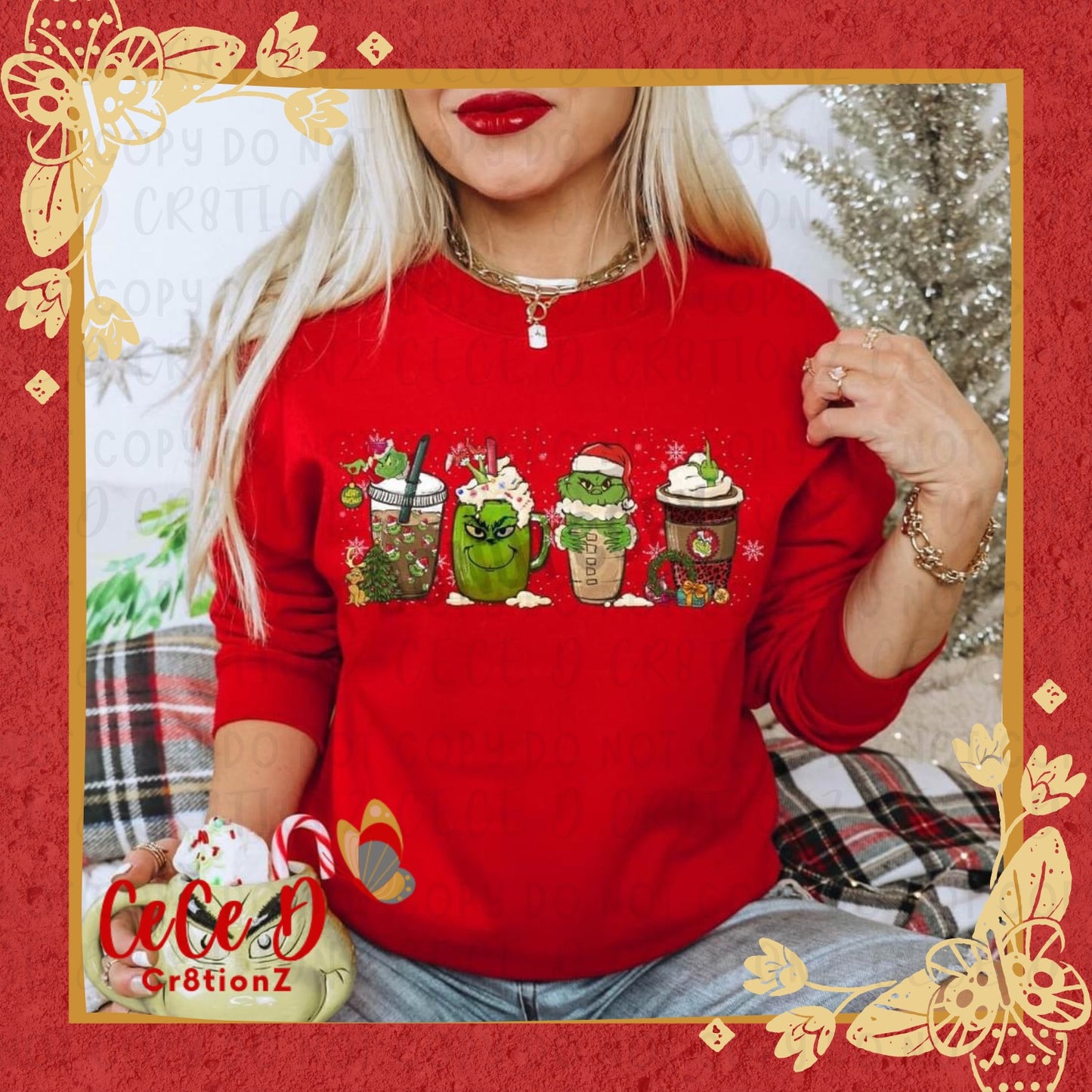 Grinchmas Latte 1 Tee