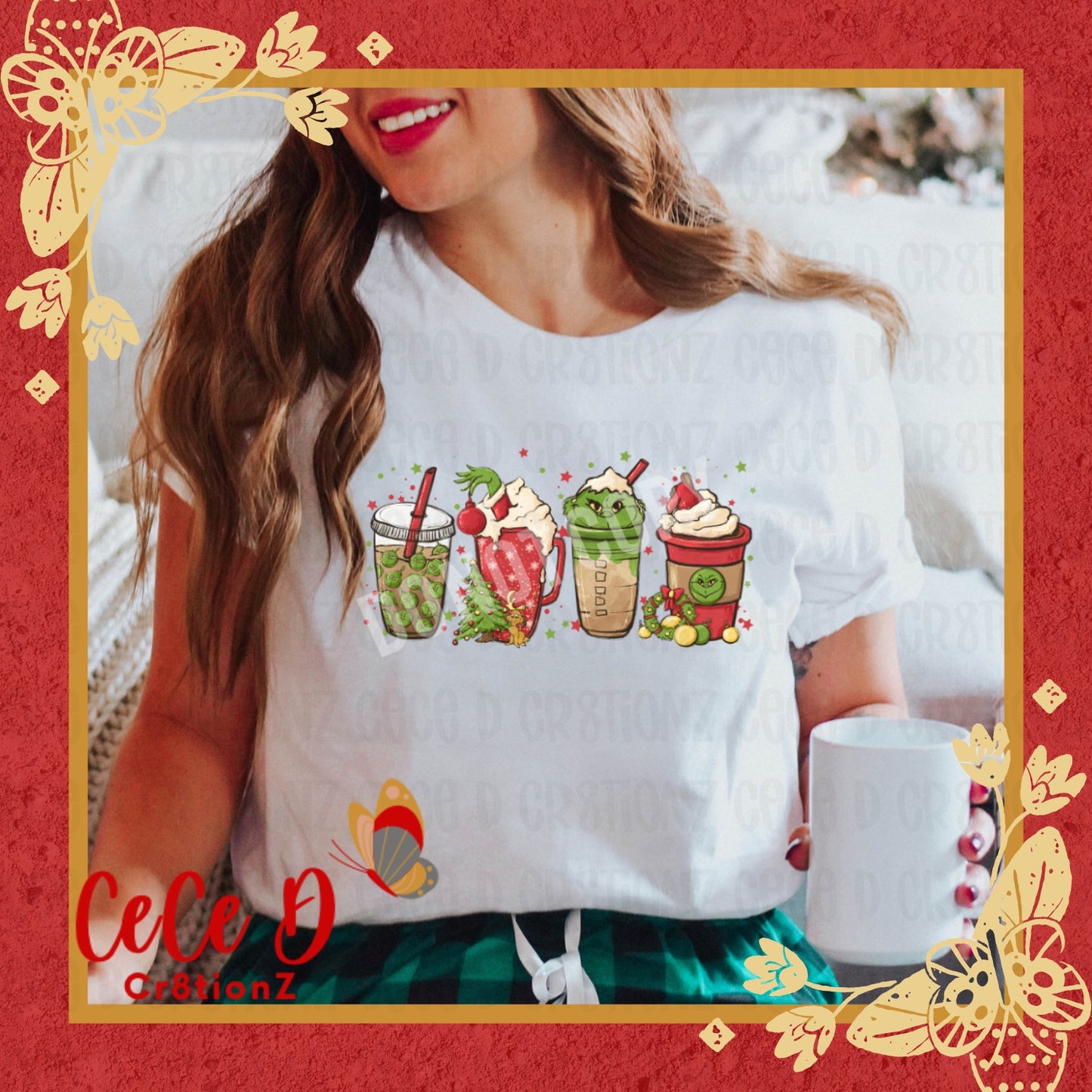 Grinchmas Latte 2 Tee