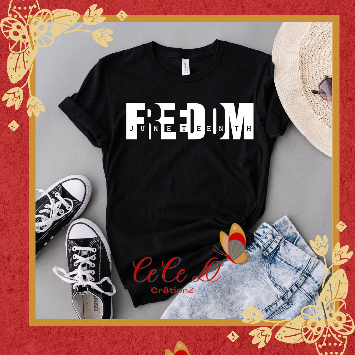 Freedom (White) Tee