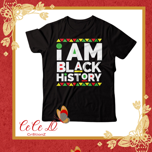 I Am Black History Tee