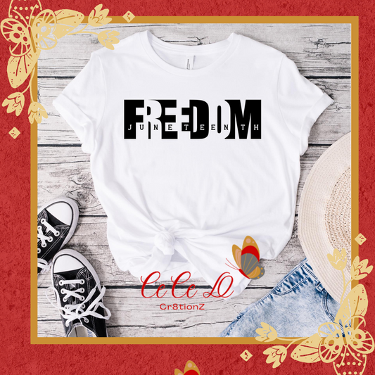 Freedom (Black) Tee