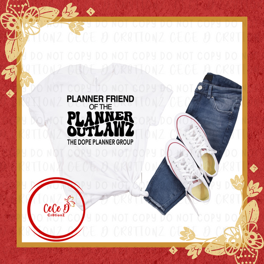 Planner Friend of the Planner OutlawZ Retro Tee