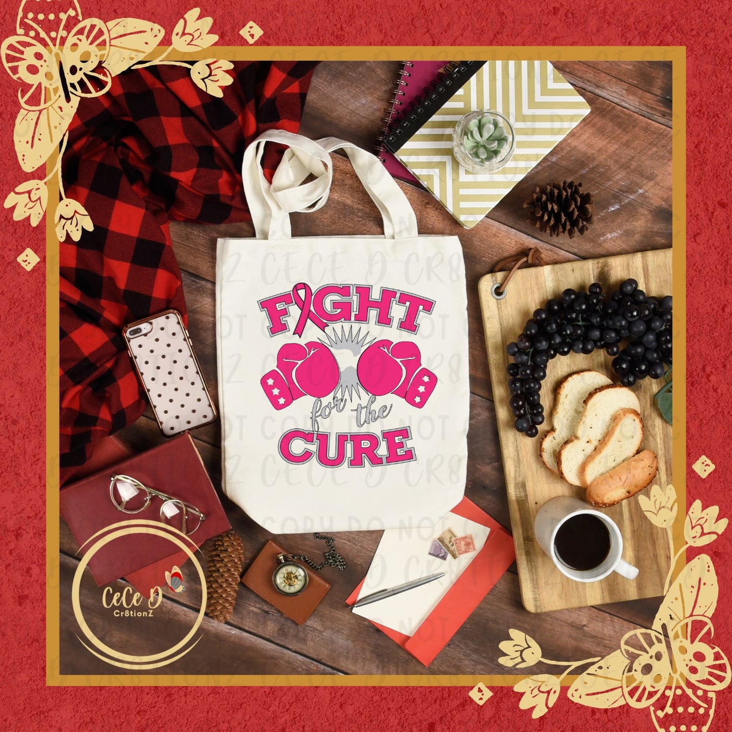 Fight for the Cure Tote