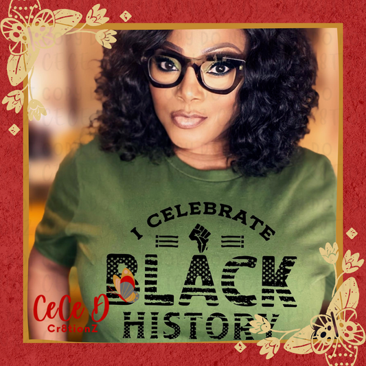 I Celebrate Black History Tee