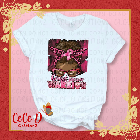 Messy Bunny Breast Cancer Tee