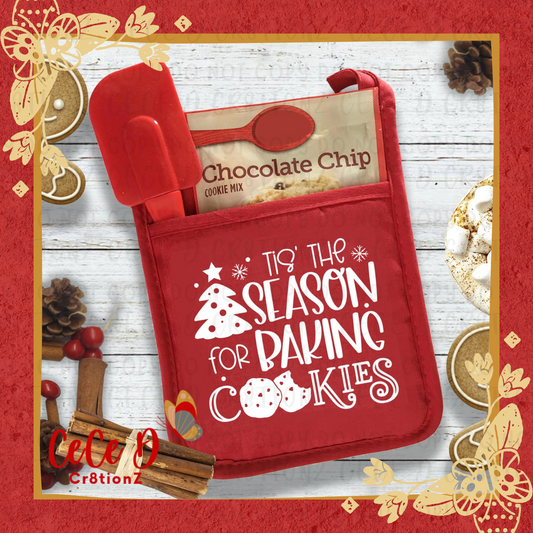 Season for Baking Cookies Potholder