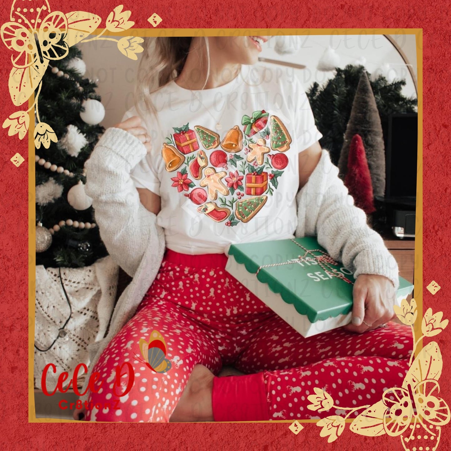 Christmas Collage Tee