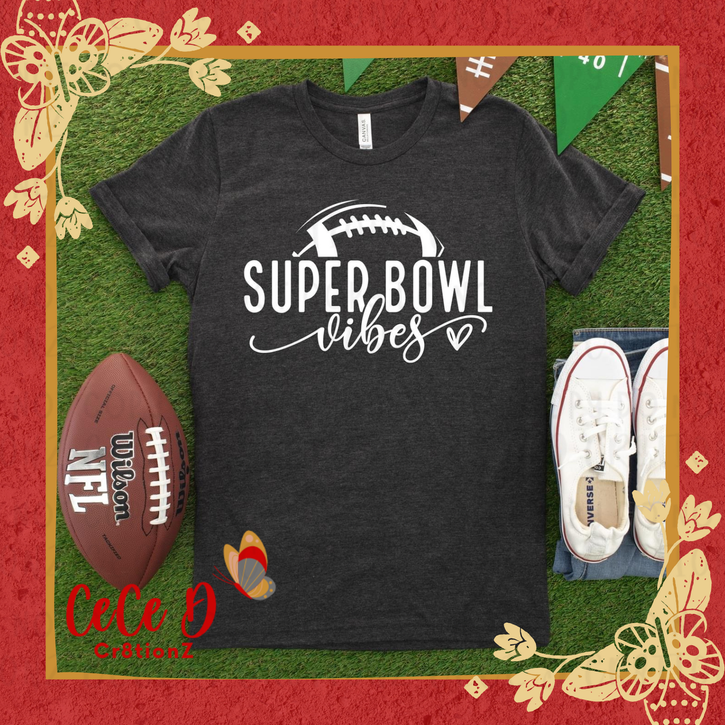 Super Bowl Vibes Tee