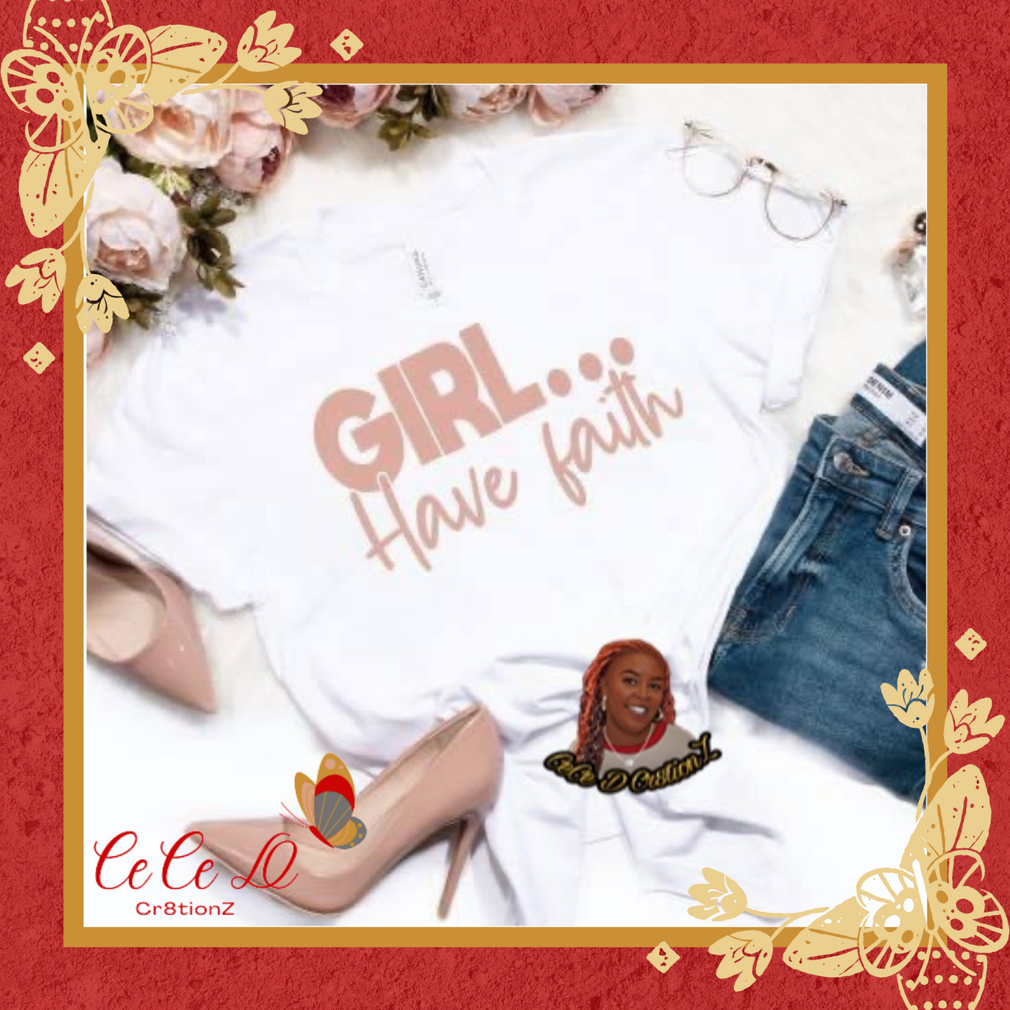 Girl Have Faith Tee