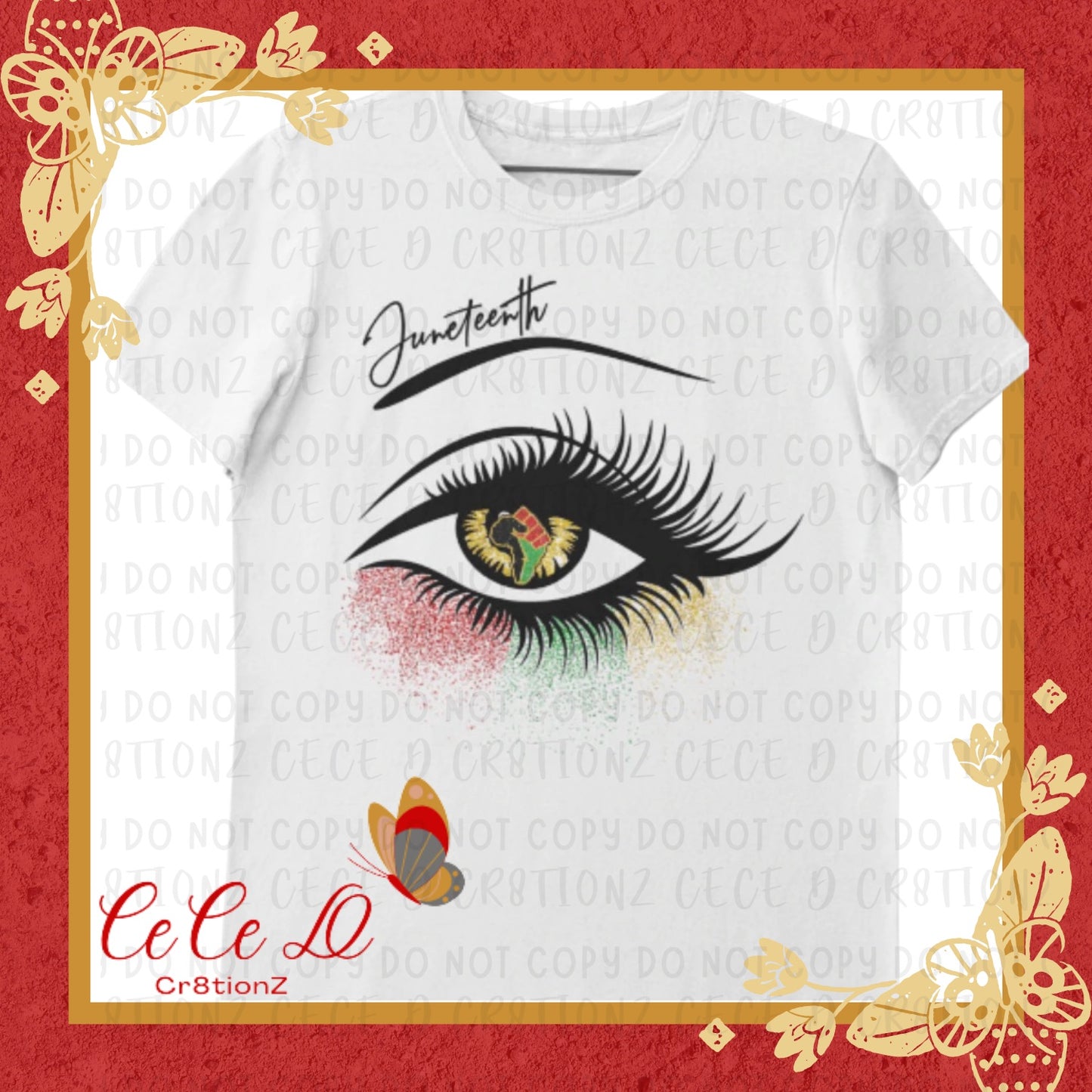 Juneteenth Eye Tee