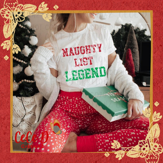 Naughty List Legend Tee